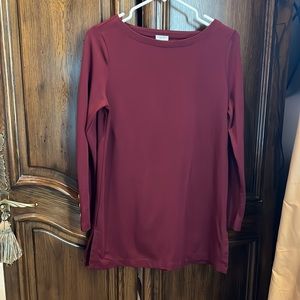 Beautiful Chico burgundy Sweater size 2